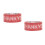 2Rolls Pink Plastic Decorative Tape with Strong Adhesive for DIY 3