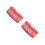2Rolls Pink Plastic Decorative Tape with Strong Adhesive for DIY 5