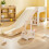 Holz Baby Mit , Rollbar Vielseitig 3