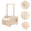 Holz Baby Mit , Rollbar Vielseitig 6