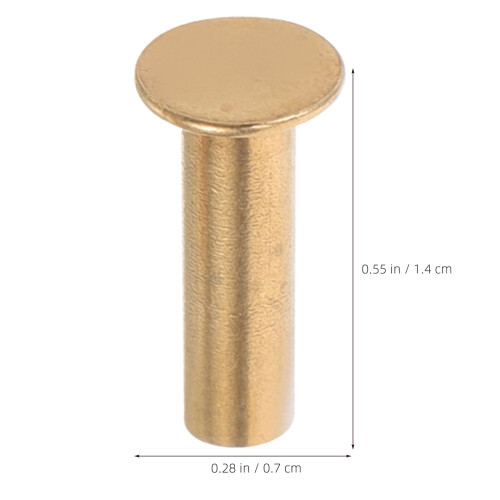 28Pairs Copper Rivet Fastener Kit for Kitchen Handle Replacement 1