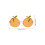 Orange Pc Sunglasses Unique Fruit Shape Festival Party Accessory 2