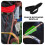 2Pièces Main Cuir Noir Protection Recurve Arc 5