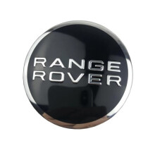 Moyeux de roue,Centre de roue de voiture, 62mm-63mm, 4 pièces, cache-moyeu, vert et noir, pour Land Rover, RANGE - Type RANGE ROVER