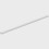 Aluminum Cable Channel, 75cm, Wall Mount, White 2