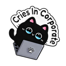 Unique Brooch Cartoon Cats Badge Beautiful Pin Alloy-QHXZ5318
