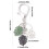 Unique Leaf Keychain Statement Keyrings Bag Pendant Key-D 5