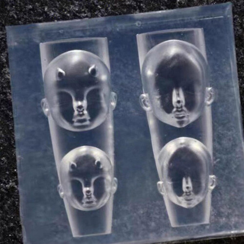 Modèle de Nail Art en Silicone pour décorations d'ongles, poupée 1