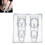 Modèle de Nail Art en Silicone pour décorations d'ongles, poupée 4