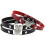 Collier coeur en cuir tendance, orné de strass,-Blanc 6