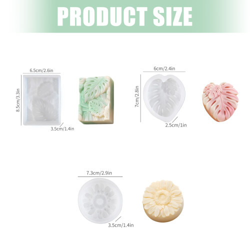 Food Grade Silicon Sunflower/Leaf Mold with High-leaf. 2