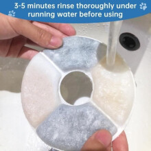 Filtro para fuente de agua - YHX-OU - 12 unidades - Carbón activado - Resina de intercambio iónico - Compatible con 1,6 L
