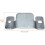 Sofaverbinder – Universelles Metall – 8er-Pack – Einfache Montage – Korrosionsbeständig 2
