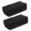 2Pièces - Scooter Genou Noir En Polyester À Mousse Mémoire 7
