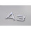Chromen Audi A3 kofferbaklogo auto-embleem 1