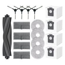 Kit de accesorios para aspiradora de 17 piezas para Dreame L40 Ultra AE/D20 Ultra / RLD31SE / para Mova E40 Ultra: cepillo principal, filtro, mopa.