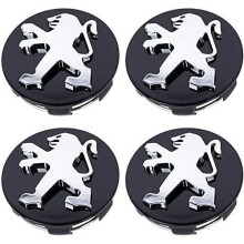 Pyörännavan kapselit Peugeot 108 208 2008 308 3008 408 4008 508 5008 I II III iON Rifter Partner RCZ -pyöränkapselit, 4 kpl