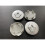 4x Καπάκια Κεντρικού Τροχού για Renault, Γκρι, 57mm, Ζάντα με Λογότυπο και Έμβλημα 1