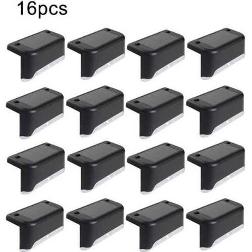 YULINLAND LED Solar Deck Light - ABS - IP65 - 16 bulbs - Outdoor use