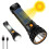 Solar Flashlight - Rechargeable LED - 3 Lighting Modes - Waterproof - Eco-friendly 1