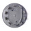 4x έμβλημα καπακιού κεντρικού τροχού με λογότυπο ασημί ζάντας 76 χιλιοστών για P 2