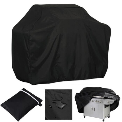 Κάλυμμα BBQ Weber - Μέγεθος XXL - 190x117x71CM - Αδιάβροχο - Μαύρο - Ανθεκτικό 2
