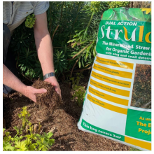 Strulch Garden Mulch 2x100L Organic 9kg Bags UK