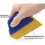 Car film scraper - Silicone squeegee - Yellow - Polyurethane - ABS - Manual 3