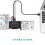 Adattatore USB per hard disk, da USB 3.0 a IDE/SATA, cavo USB da 1 m per HDD/SSD IDE/SATA da 2,5" e 3,5". 4