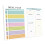 Magnetic Weekly Meal Planner Notebook with 52 Sheets For-Type A 1