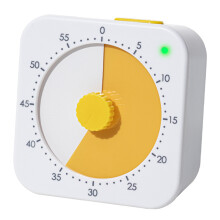 Electronic Countdowns Timer For Kitchen And Study Use-Yellow