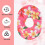 Συμβατό με το Dexcom G7 Pack 25, 5 Floral Styles, Μη Υφαντά Υφασμάτινα, Αναπνέοντα, Αδιάβρο 3