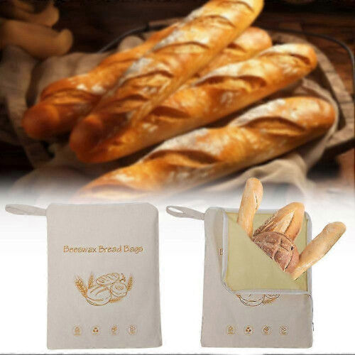 Σακούλες ψωμιού από 100% βαμβάκι και κερί μέλισσας υψηλής ποιότητας. Κερί μέλισσ 1
