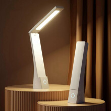 Nattdukslampa Bordslampa 3 belysningsalternativ Sensorstyrd Hopfällbar läslampa för sovrummet_M