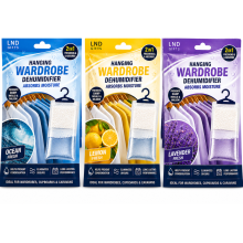 3 Scented Wardrobe Dehumidifiers Lavender Lemon
