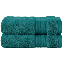 (Lagoon) 2 Pack Luxury Face Cloths Flannels 800GSM 100% Premium Egyptian Cotton Super Soft Washcloths Absorbent Quick Dry Hotel Quality Face Towels
