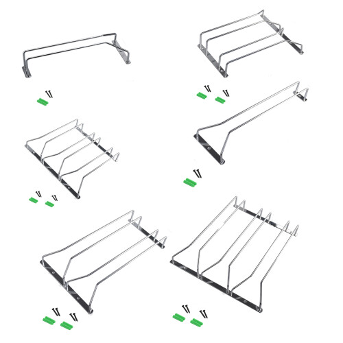 Upside Down Stemwares Holder Durable Metal Rack For Bar Or-4 1