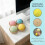 2 st. Squishy Dumpling Mystery Dumpling Squishy, Dumplingsleksak för stresslindring,_M 2
