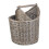 Antique Wash Wicker Bathroom Storage Basket 1