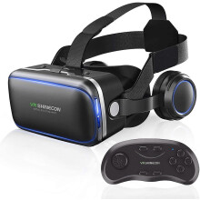 VR-headset kompatibelt med iPhone- og Android-telefoner, VR-spillbrillesystem med 3D-spill, VR-briller med 3D-spill_M