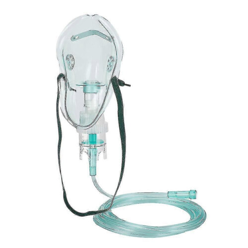 Inhalatorsett med ansiktsbeskyttelse Munnstykke Pusteslange_M 1
