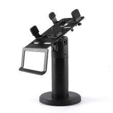 Adjustable metal stand for card readers, rotating POS machine, counter/cashier stand._M