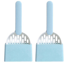 Cat Litter Scoop with Base, Cat Litter Box Shovel, Kitten Toilet Cleaning Tools, Pet Supplies_M
