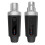 1 XLR adapter system, wireless microphone transmitter and receiver, suitable for dynamic microphones, guitars, audio mixers, and PA systems._M 1