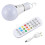 E27 RGB LED Bulb Rechargeable with Remote Timer Dimmable Touch Control Warm White_M 1