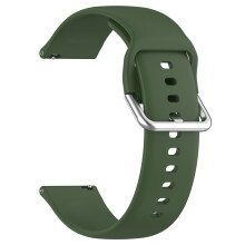 Compatible With Bands CMF Watch Pro(D395) Replacement Wristbands Colourful Silicones Bracelets Quick Release ArmyGreen L_M