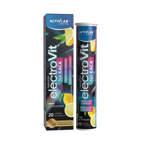 Electrovit NA KACA Activlab Pharma 20 tabletek CYTRYNA