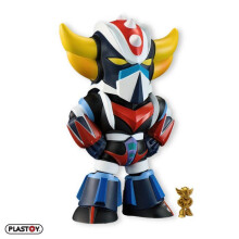 Figurine - PLASTOY - Goldorak XXL + Mini-Statuette - PVC - 40 cm - Mini 7 cm