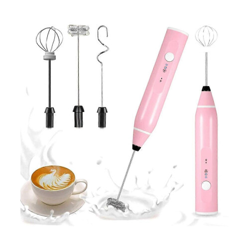 Mini Electric Handheld Electric Blender with USB Electrical Maker Whisk Mixer for Cappuccino,B_M 1