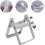 Metal Toothpaste Tube Squeezer Roller, Max Content Extraction for Cream Paint Cosmetics, Silver_M 3